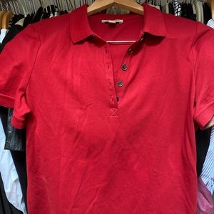 LIKE NEW Women’s Black Burberry Polo Shirt